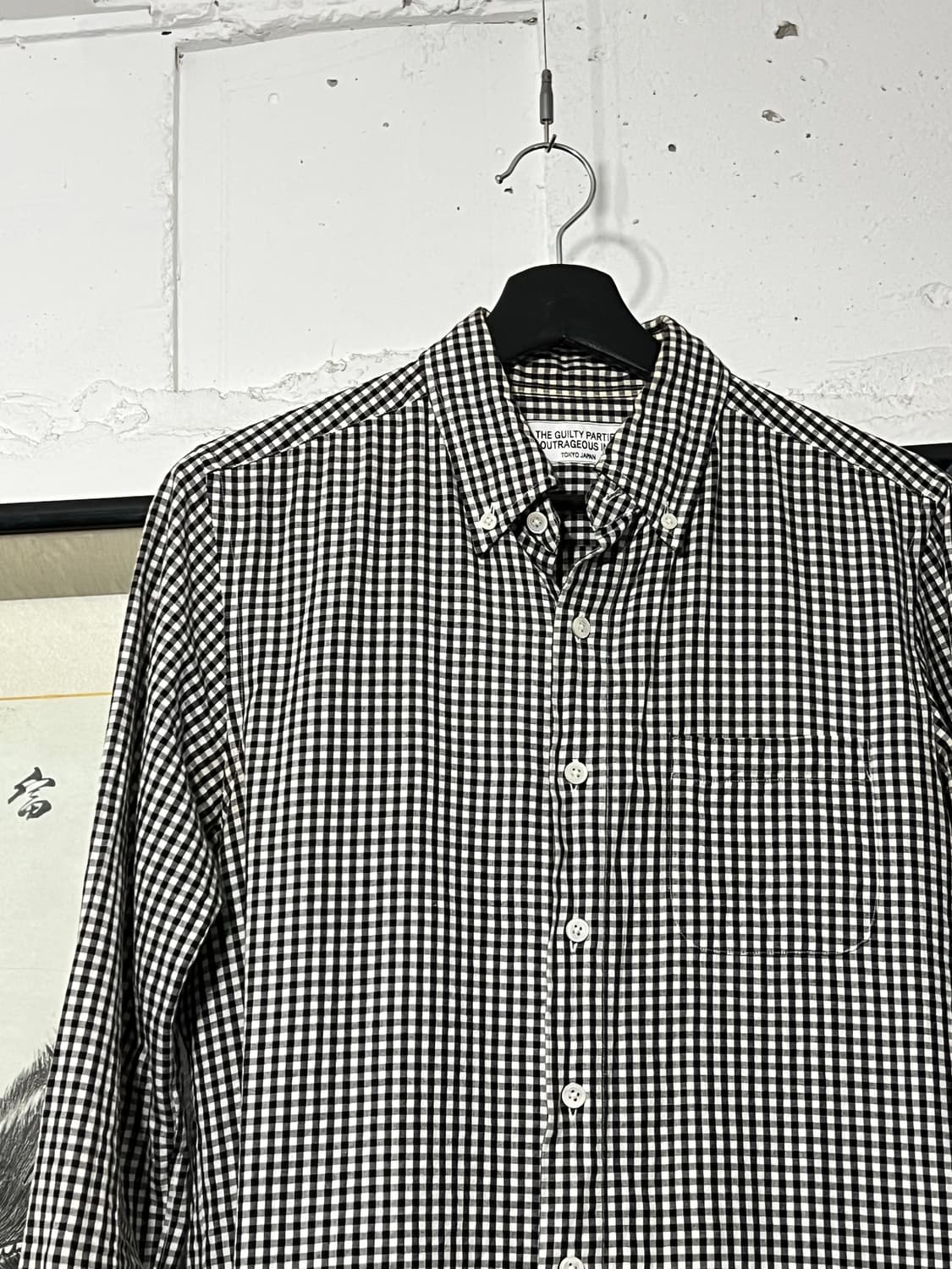 와코마리아 FTL 체크셔츠 상품이미지3