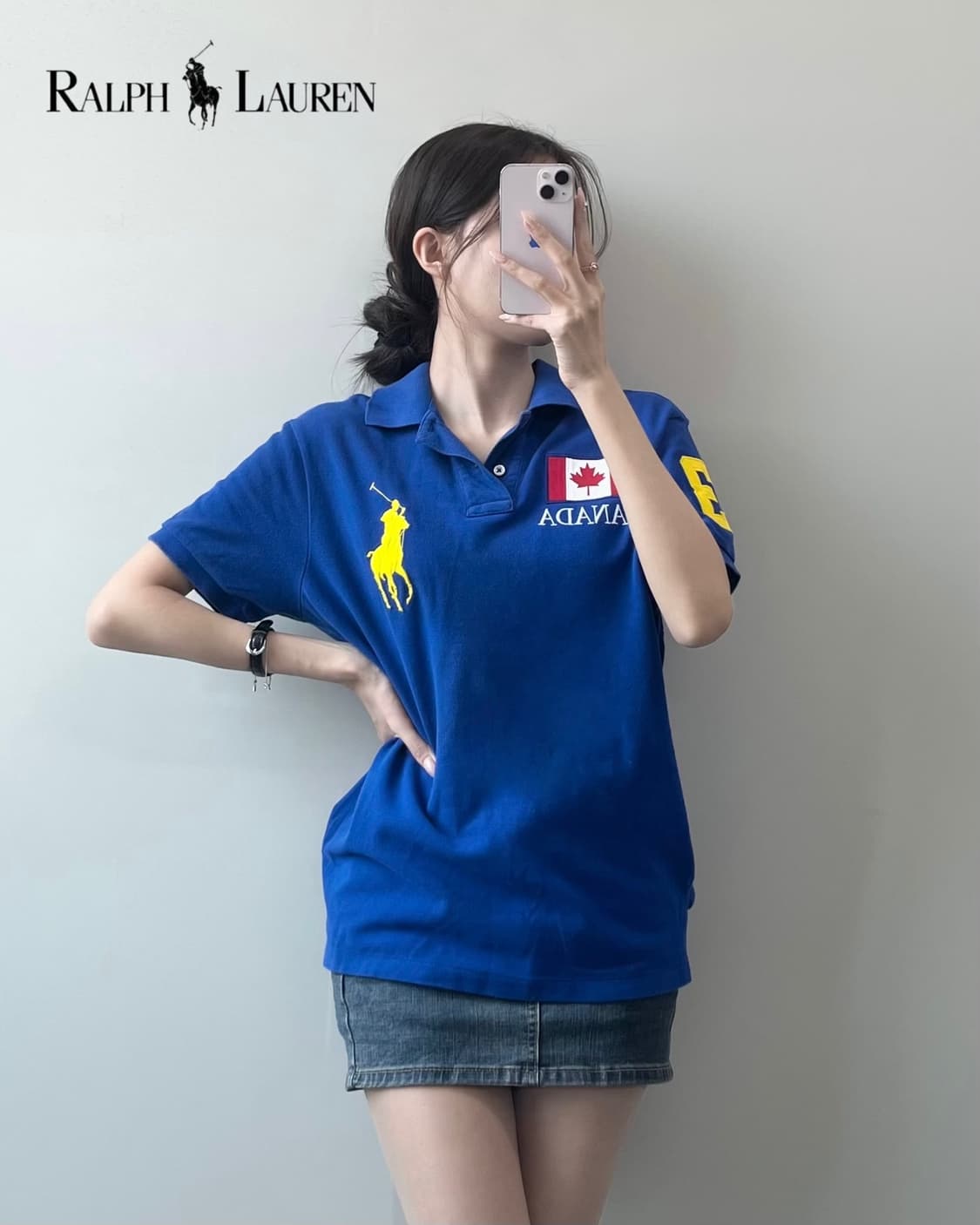 폴로 캐나다 빅포니 반팔 카라티 상품이미지3