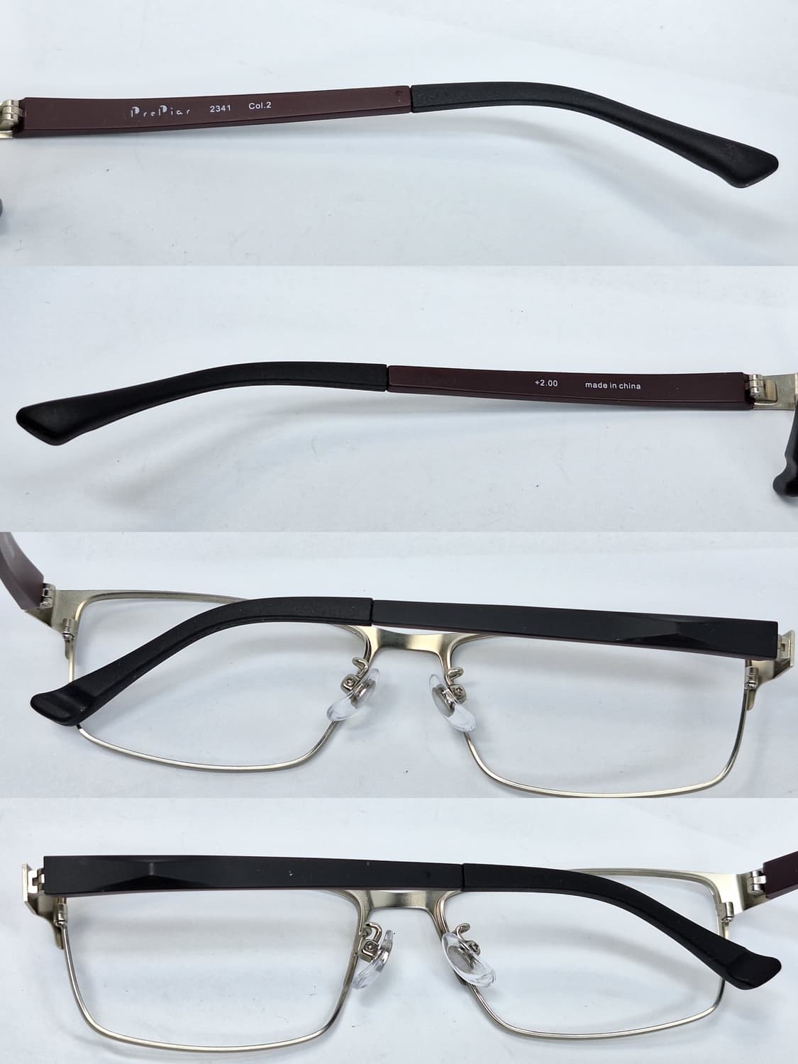 Prepiar 프레피아 2341 비즈니스 클래식 스퀘어 안경테 안경/일본 상품이미지6
