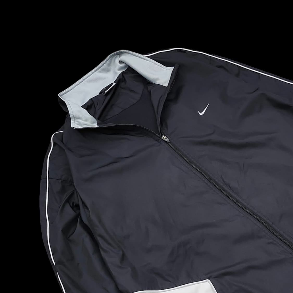 나이키 올드스쿨 블랙 오버핏 스우시 바람막이 상품이미지3