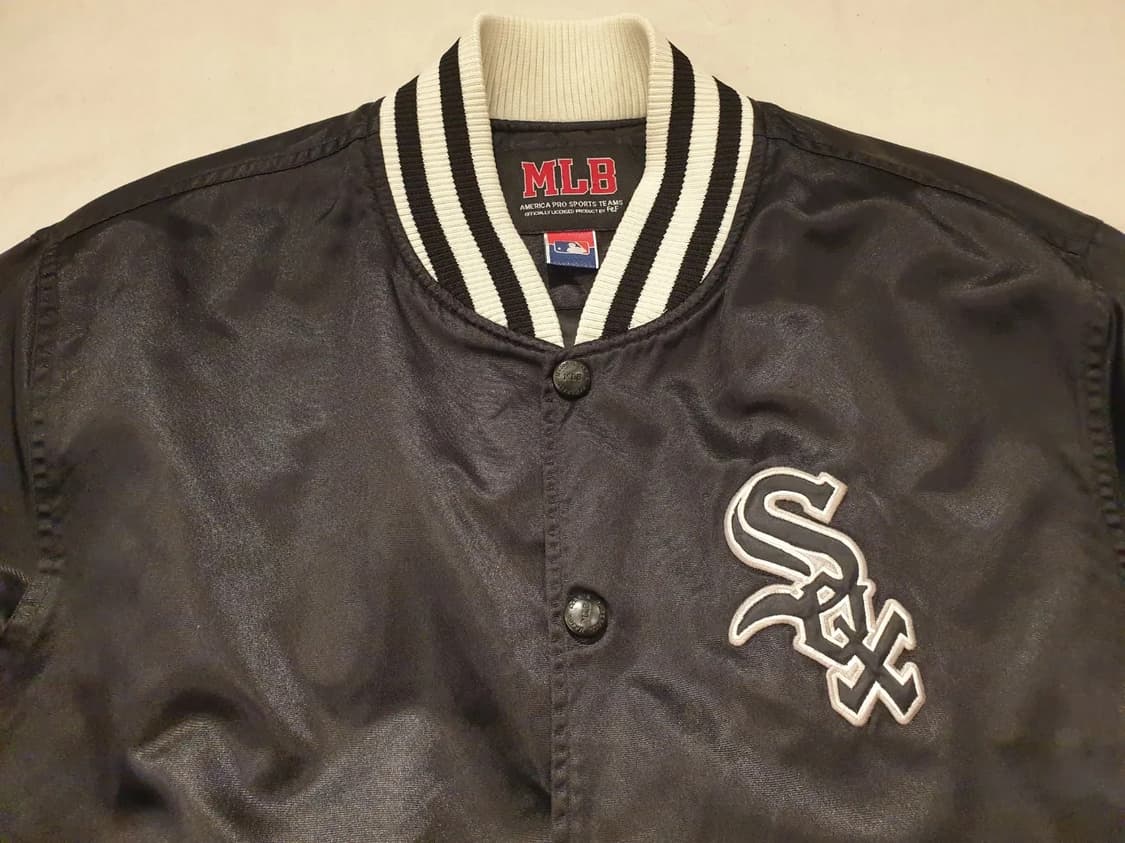 90s 시카고화이트삭스 스타디움 점퍼 상품이미지4