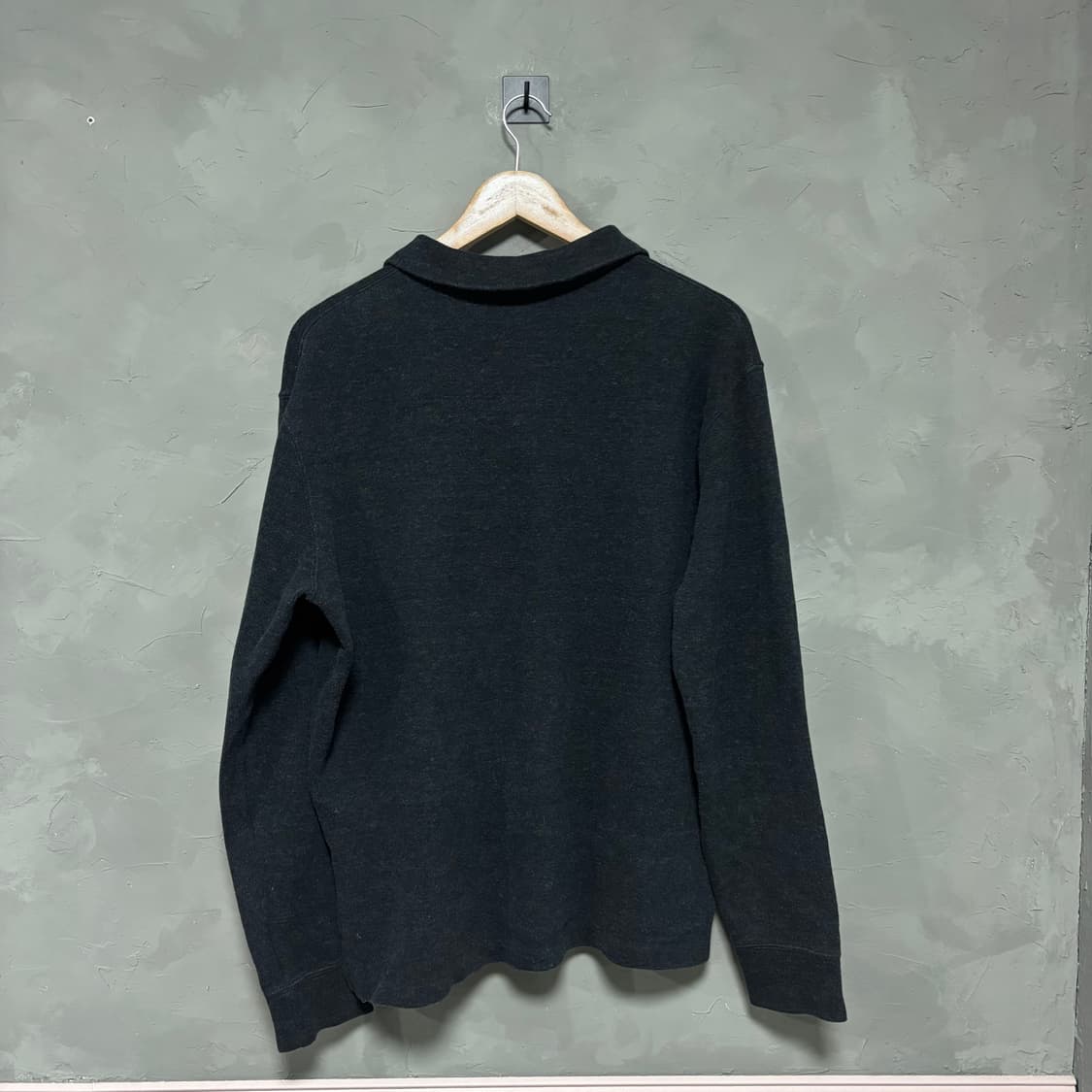 폴로 랄프로렌 신형 니트 반집업 차콜 상품이미지4