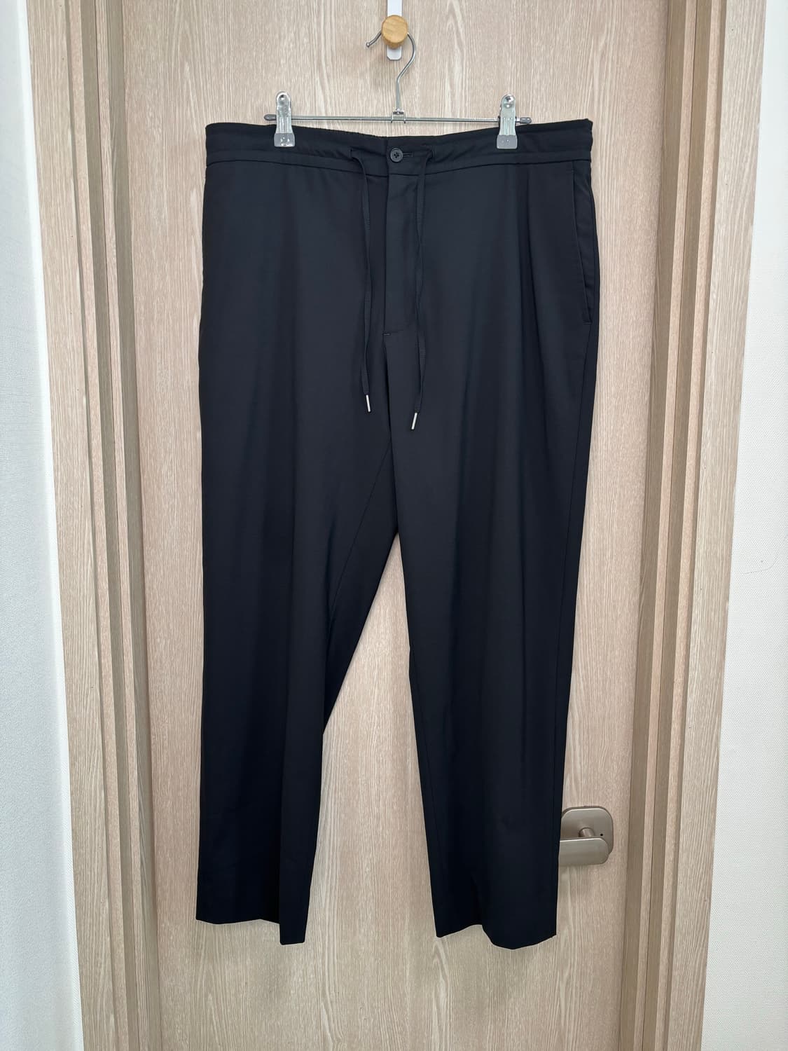 띠어리 Hunter 뉴테일러2 백밴딩 울팬츠34"/블랙 상품이미지1