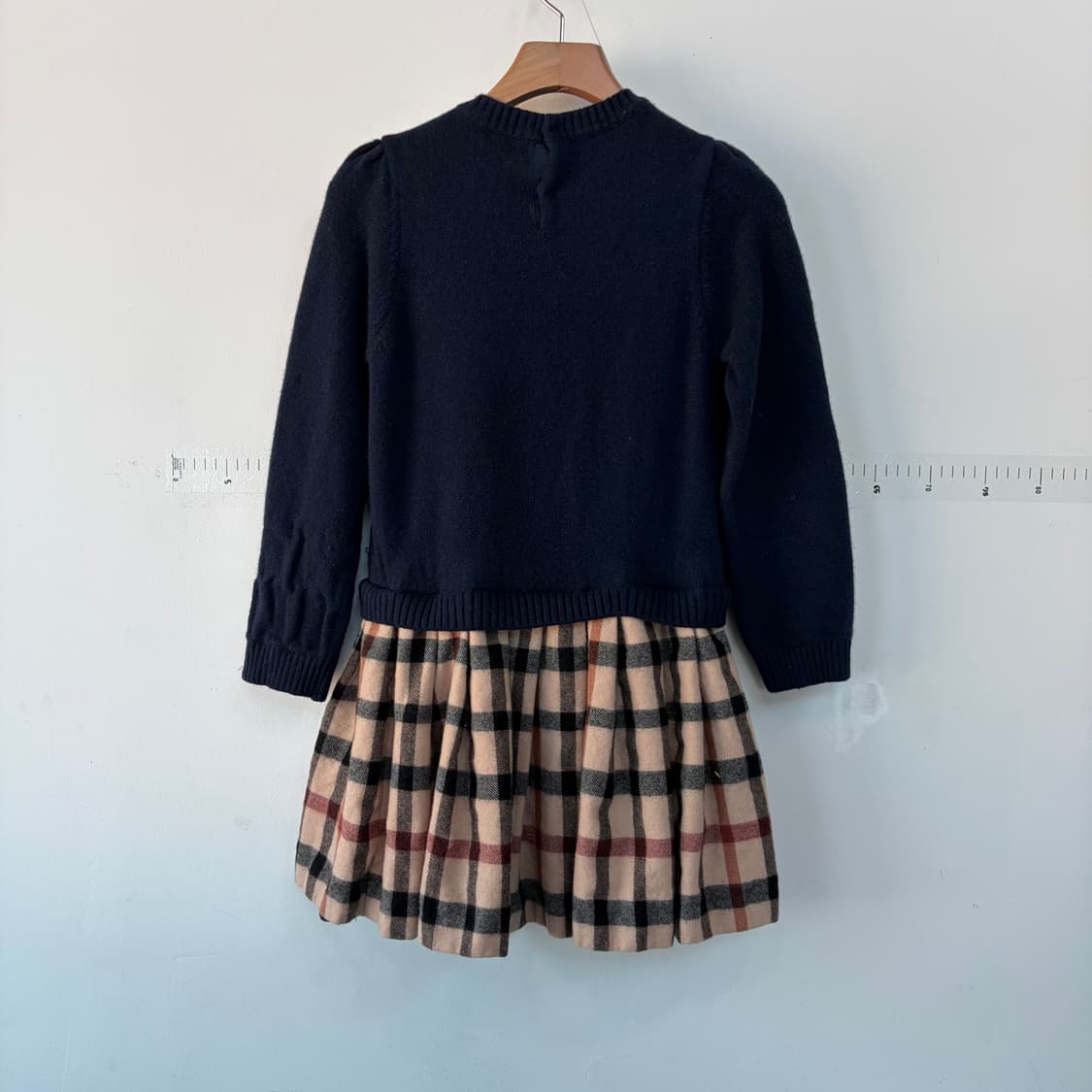 닥스 아동 체크 플리츠 원피스 상품이미지4