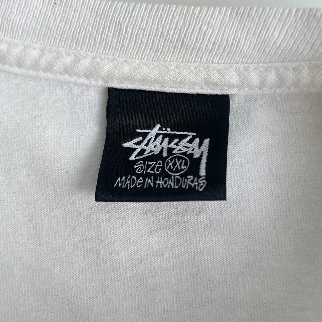 Stussy  스투시 카드 프린팅 화이트 반팔 티셔츠 상품이미지4