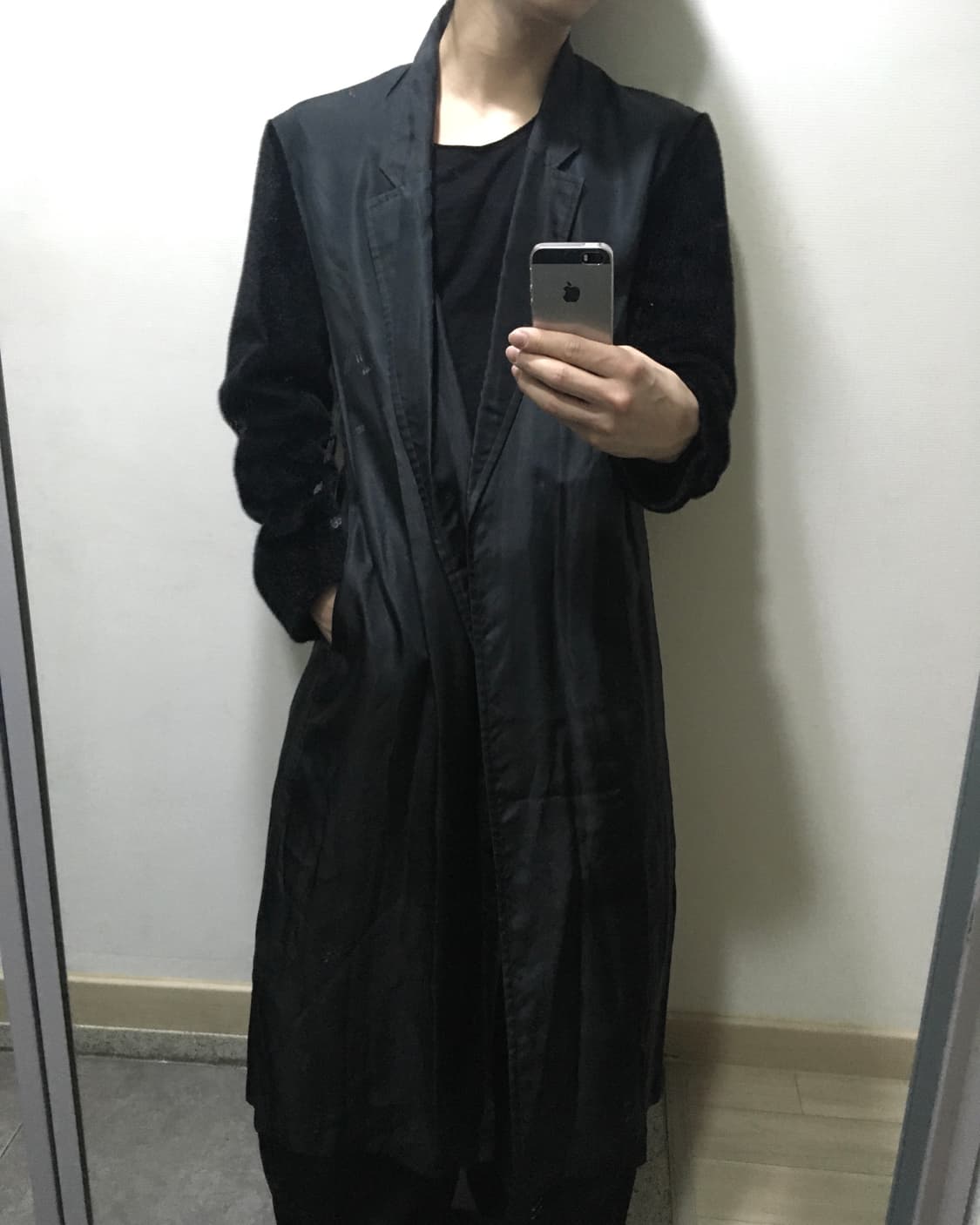 꼼데가르송 옴므 플러스 19FW 퍼 베스트 레이어드 코트 상품이미지6