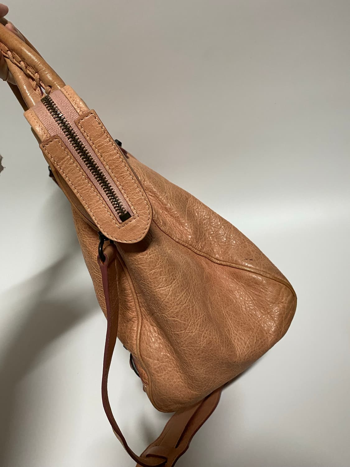 발렌시아가 시티 토트백 핑크 상품이미지10