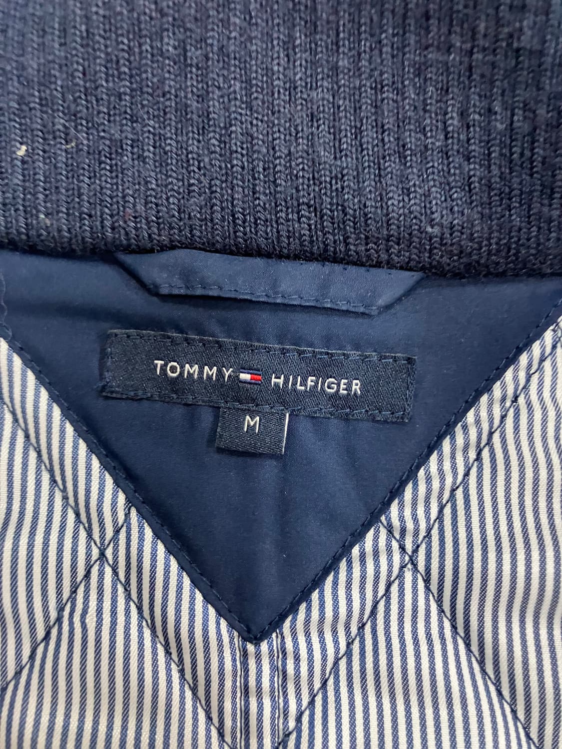 타미힐피거 퀼팅 벨트 자켓 코트 M 상품이미지6