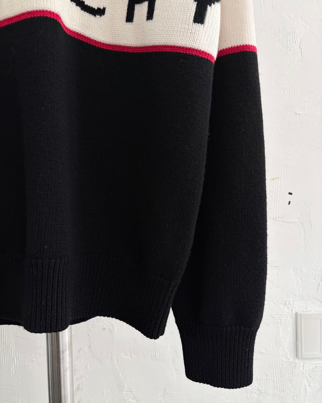 Givenchy 지방시 인타르시아 로고 울 니트 상품이미지4