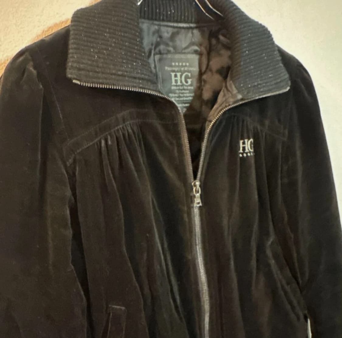 히스테릭글래머 HYSTERIC GLAMOUR 벨벳 블루종 상품이미지9