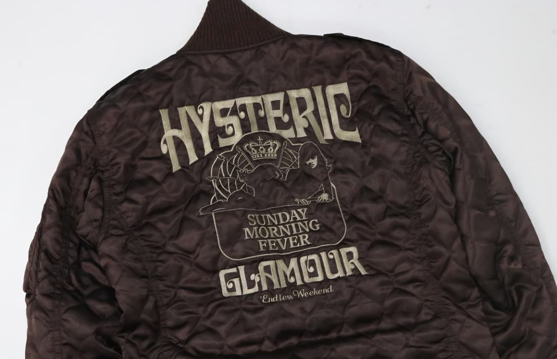 히스테릭글래머 자수 퀼팅 자켓 상품이미지3