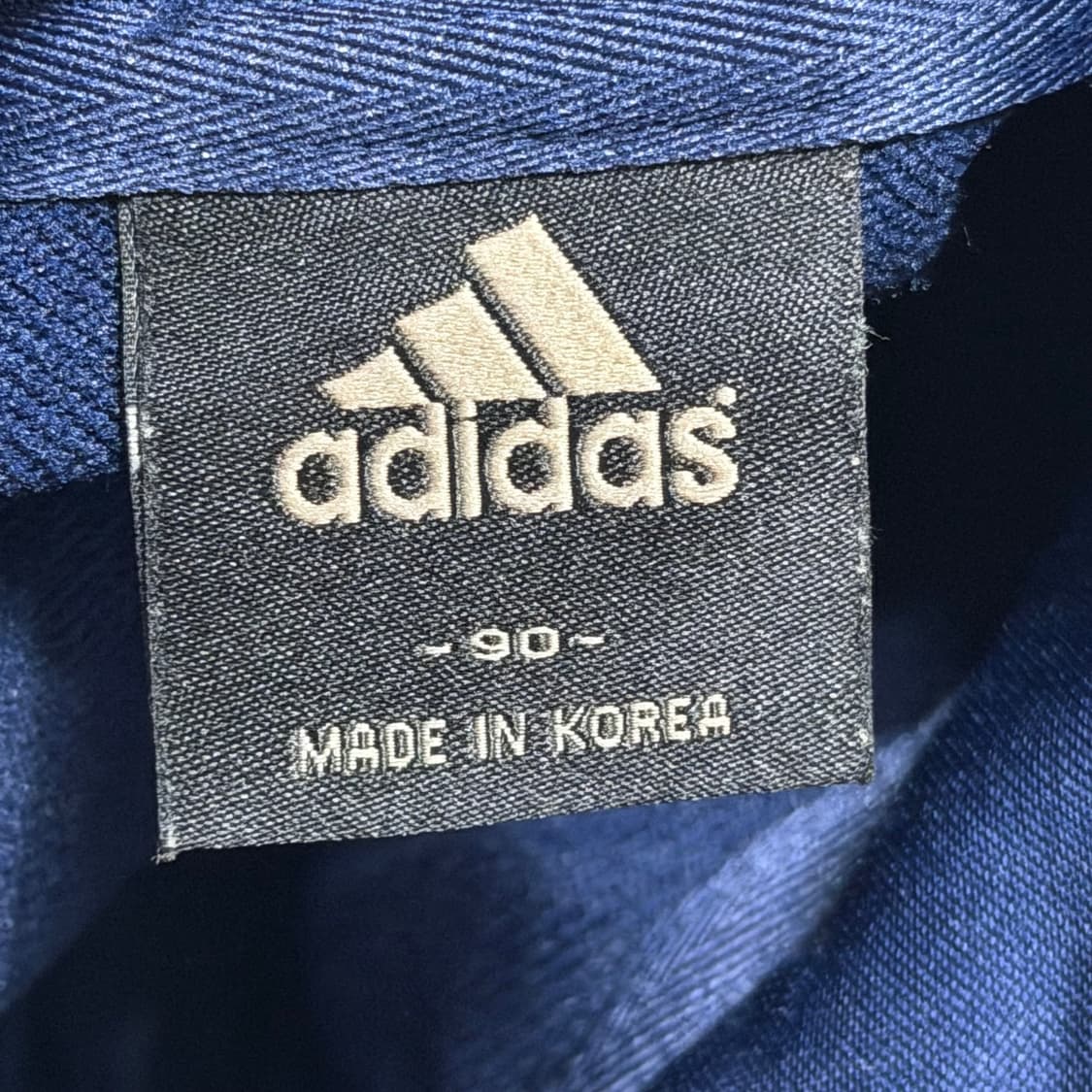90 아디다스 핑크라인 네이비 트랙탑  상품이미지4