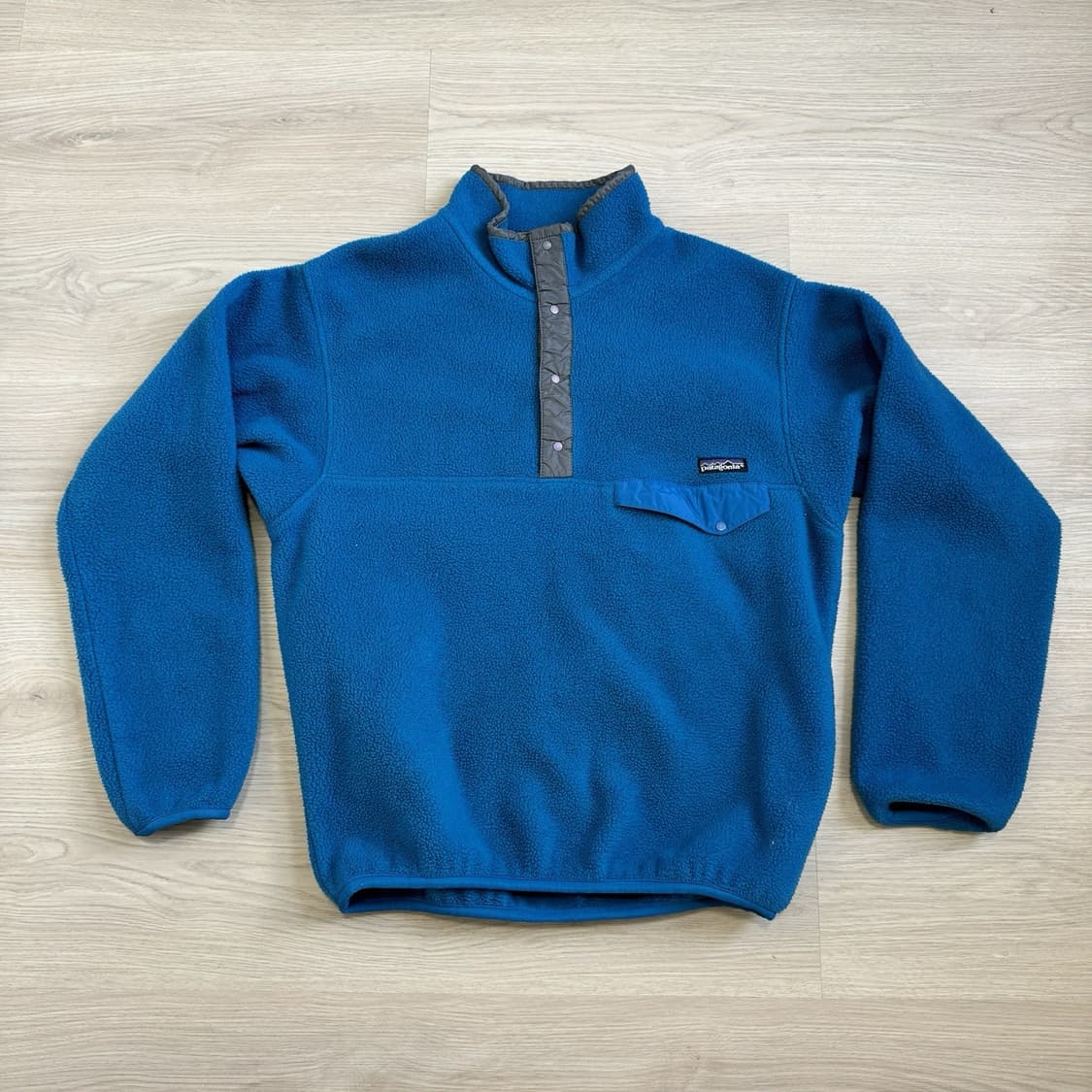05FW 파타고니아 신칠라 스냅-T 코발트블루/그레이 자메이카 상품이미지1