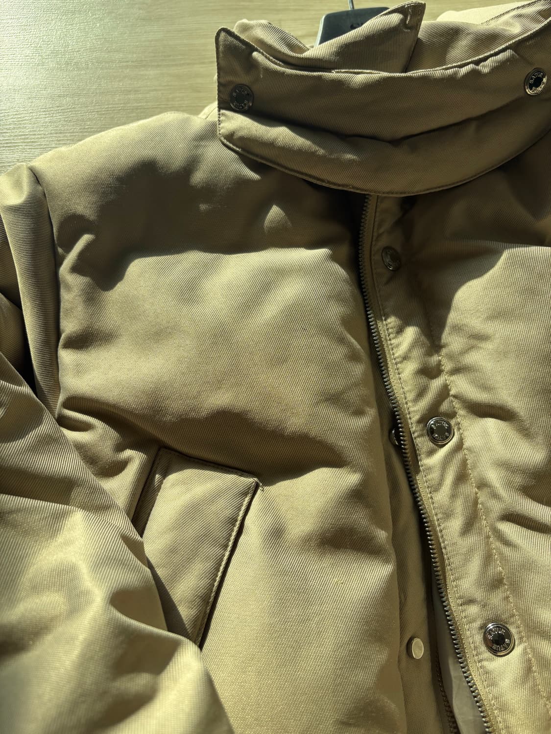 세터 레체 투톤 덕 다운 패딩 베이지 아이보리 m 상품이미지5