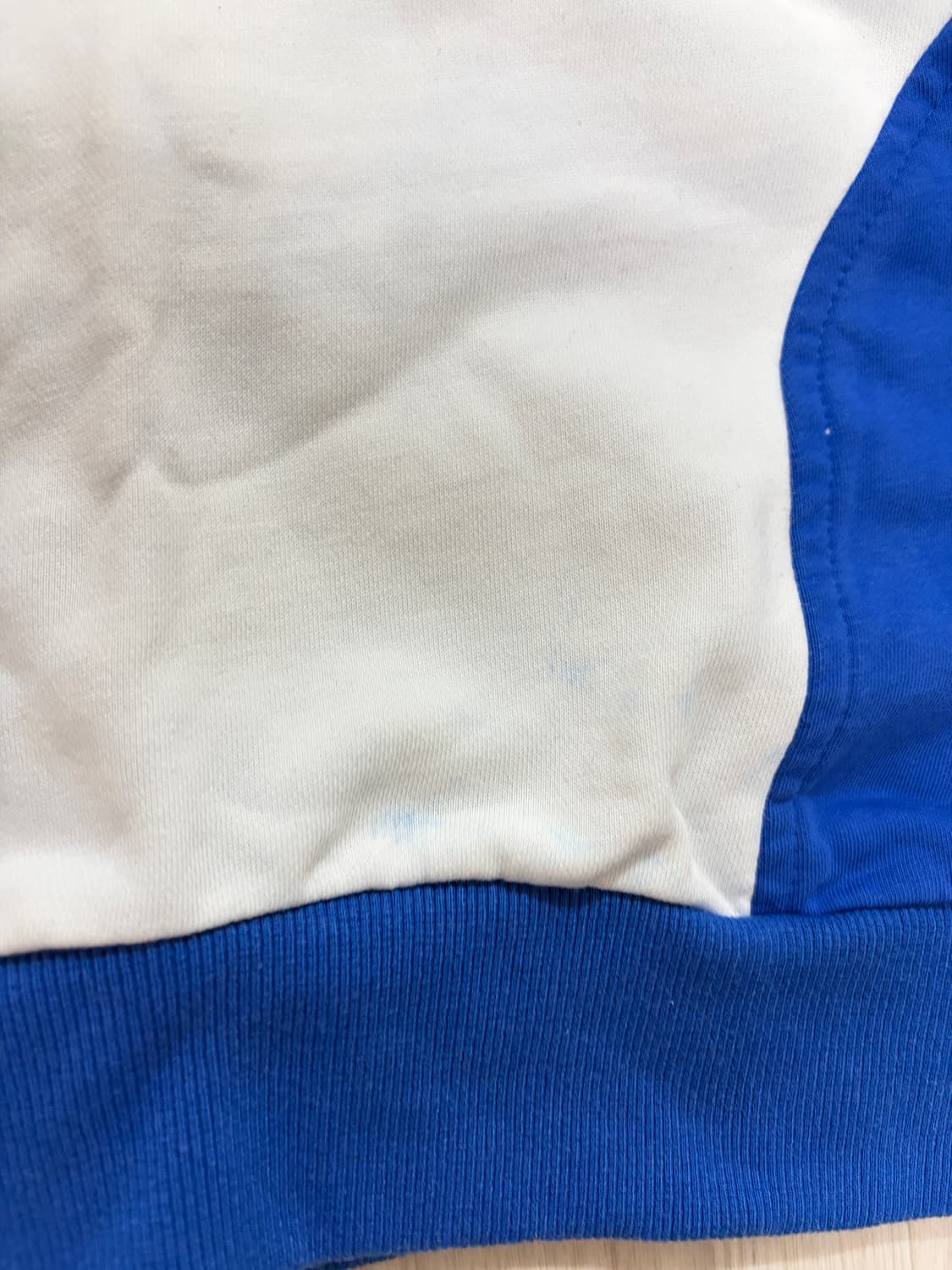 일본 빈티지 레이싱 반집업 스웻 상품이미지3