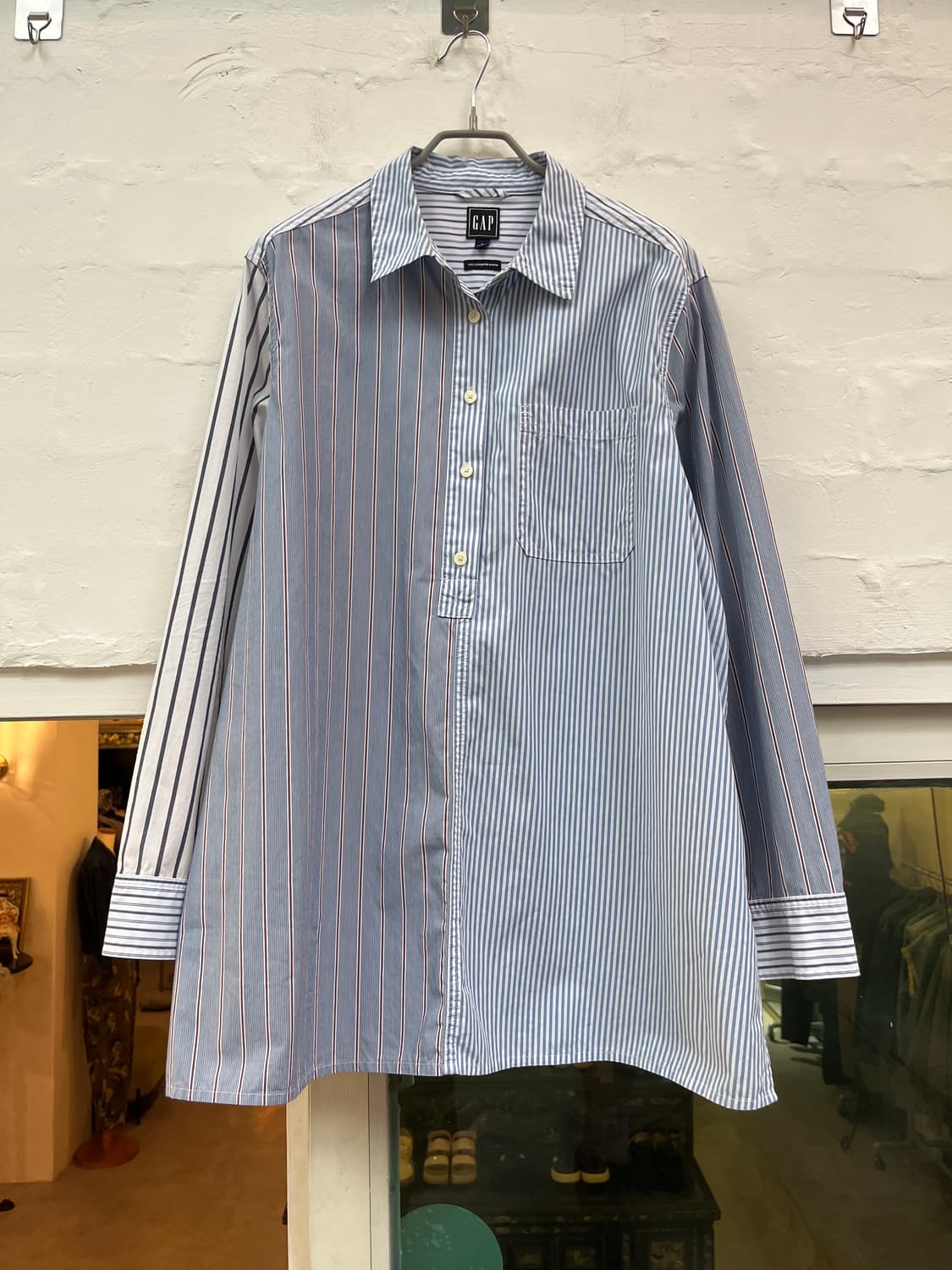 Gap 80s 스트라이프 하프셔츠 L 상품이미지1