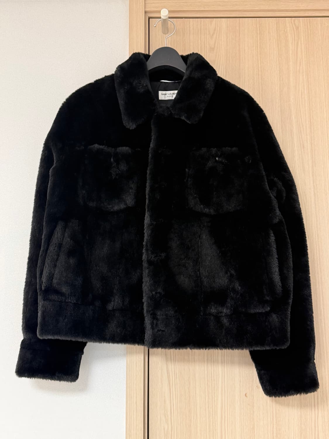 생로랑 퍼 자켓 (Animal-free fur) saint laurent 상품이미지1