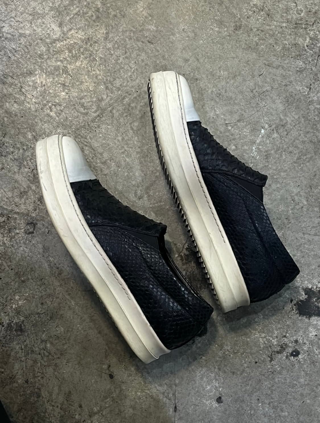 릭오웬스 파에톤 레더 슬립온 스니커즈 260 상품이미지3