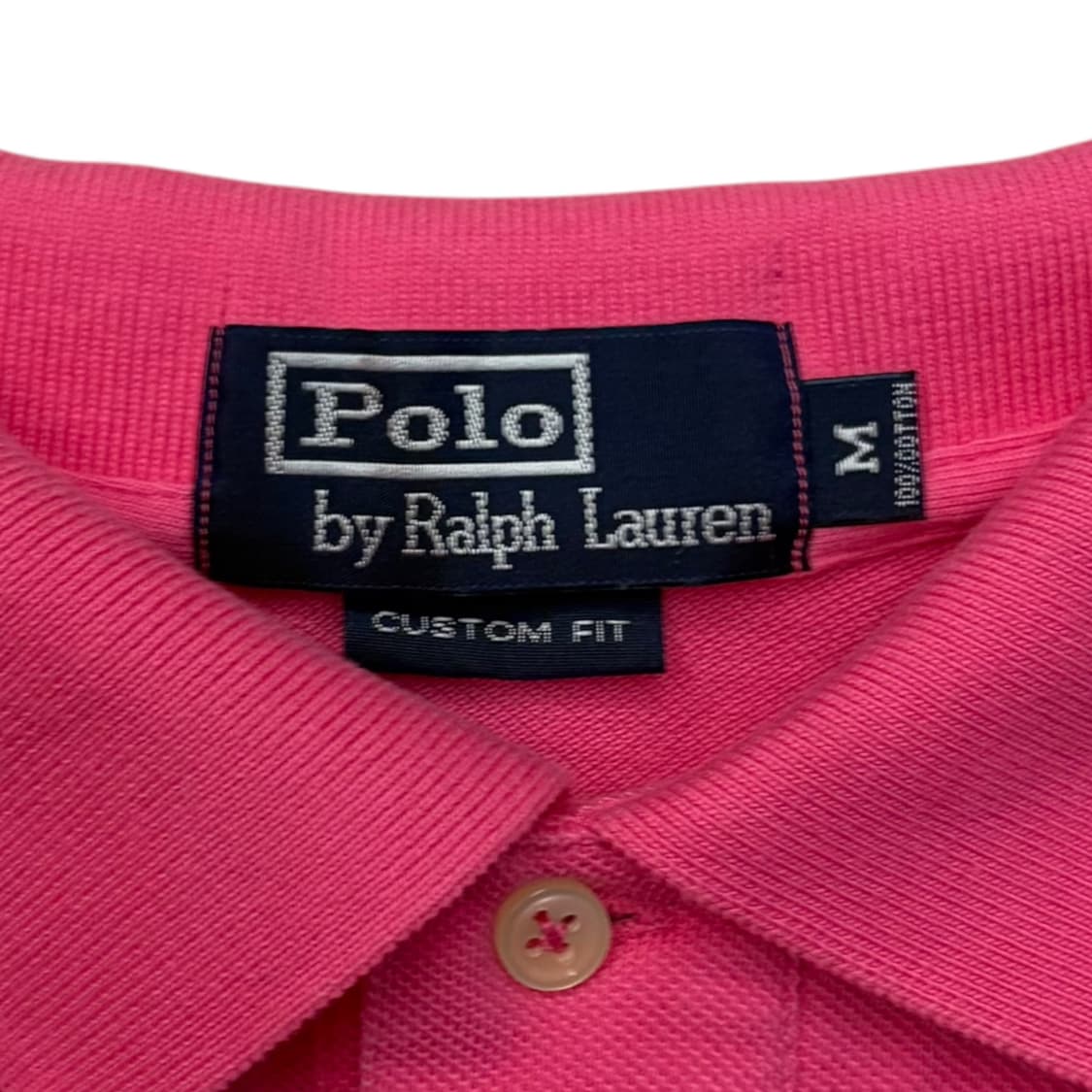 Polo Ralph Lauren 폴로 빅포니 핑크 카라티 M 상품이미지4