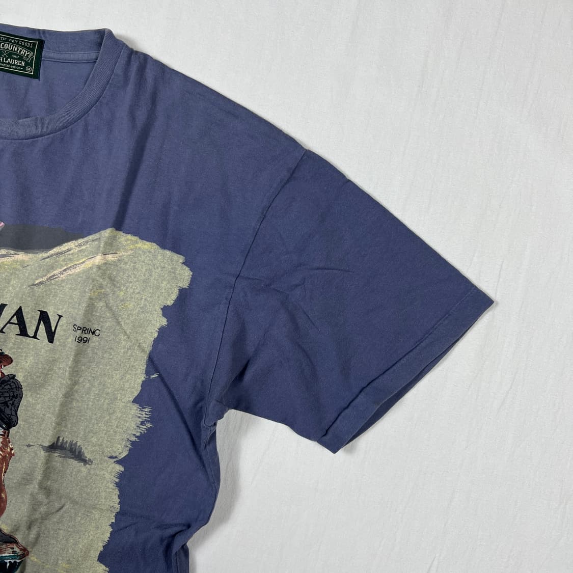 90‘s 폴로랄프로렌 컨트리 스포츠맨 반팔티 상품이미지3