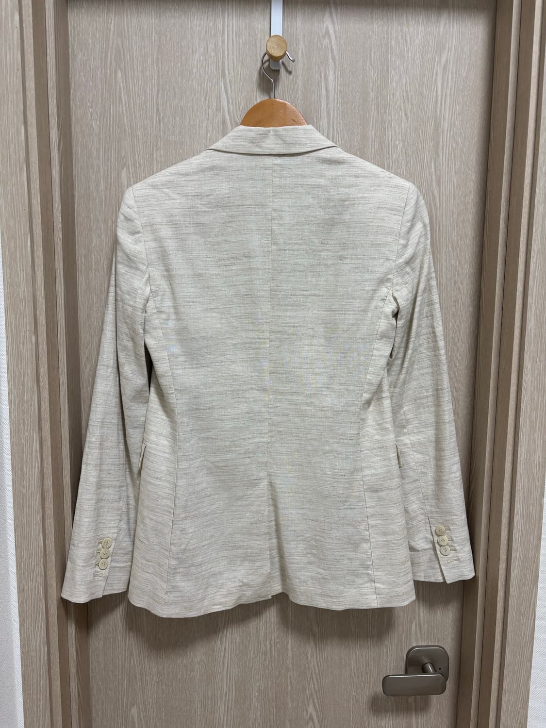 띠어리 여성 린넨자켓 0사이즈/아이보리 상품이미지2