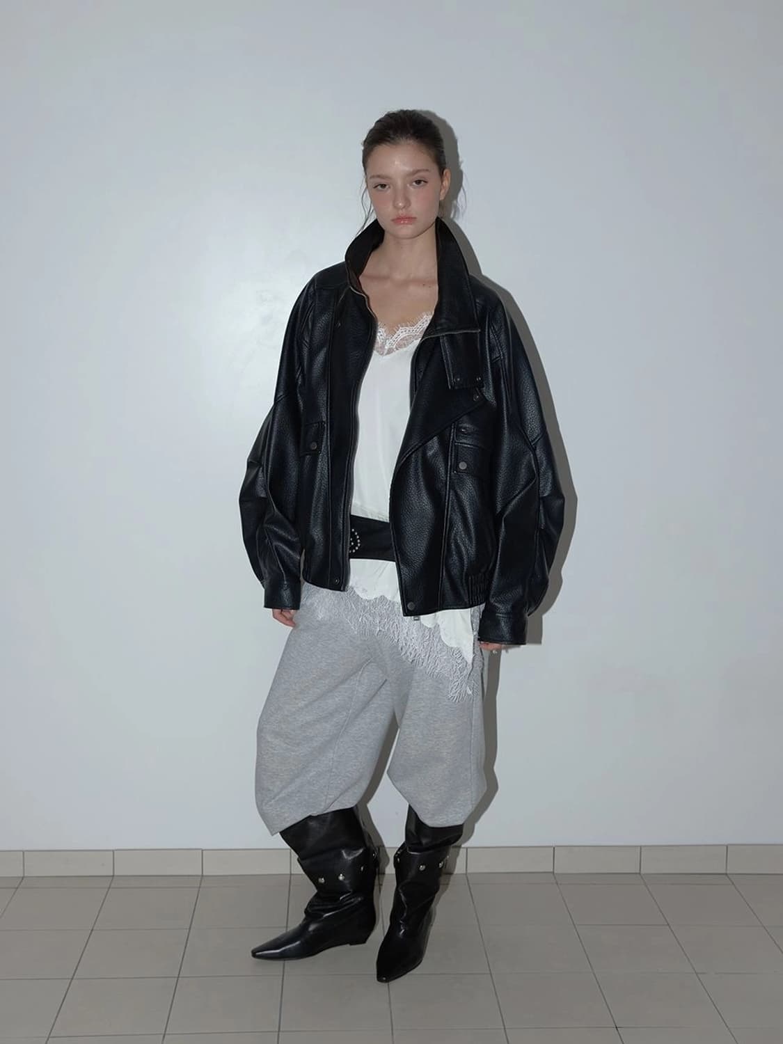 아수라 헤리티지 레더 점퍼 상품이미지4