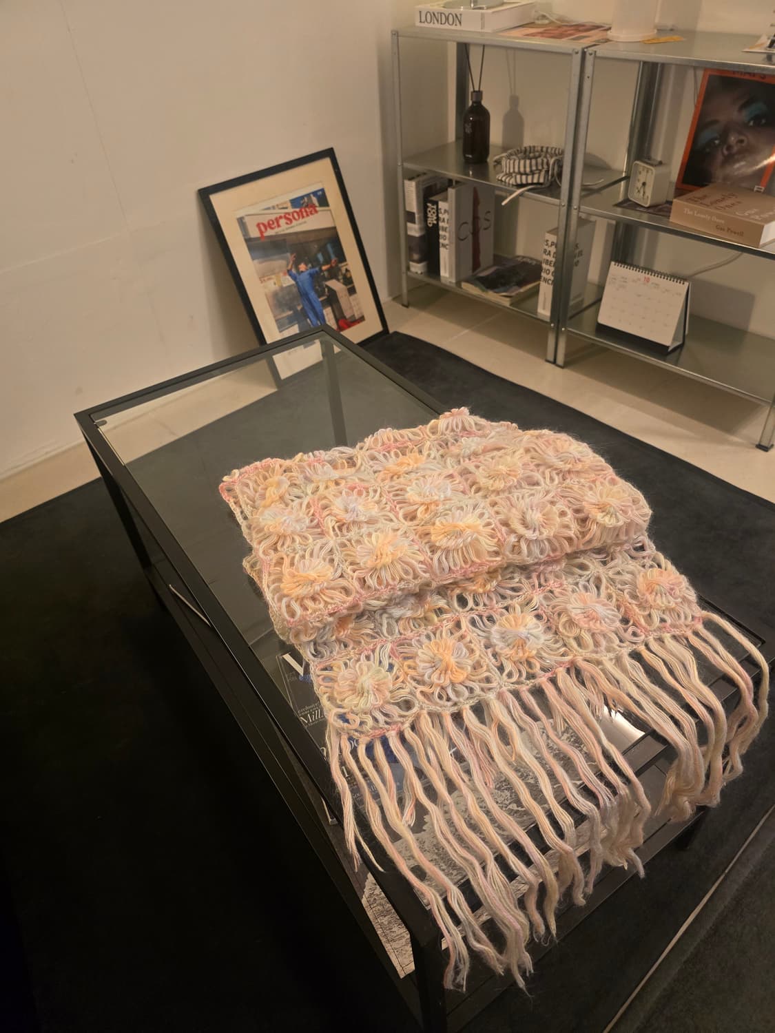 크로셰 모티브 목도리 상품이미지3