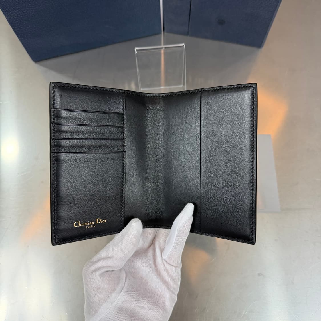 [리오브] 디올 오블리크 자카드 트래블 키트 여권 중지갑 상품이미지4