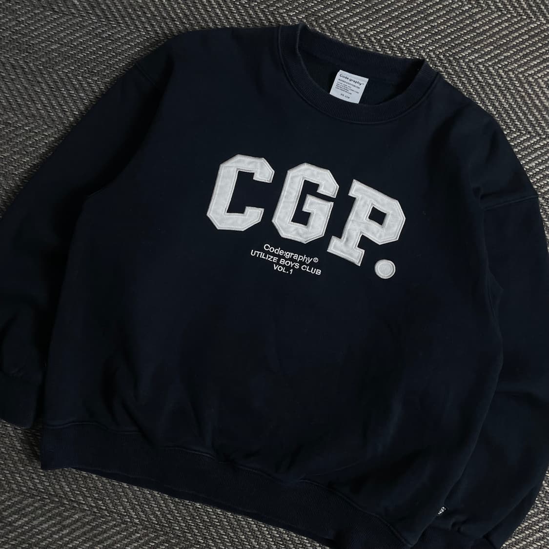 코드그라피 CGP 아치 로고 맨투맨y 3708 상품이미지1