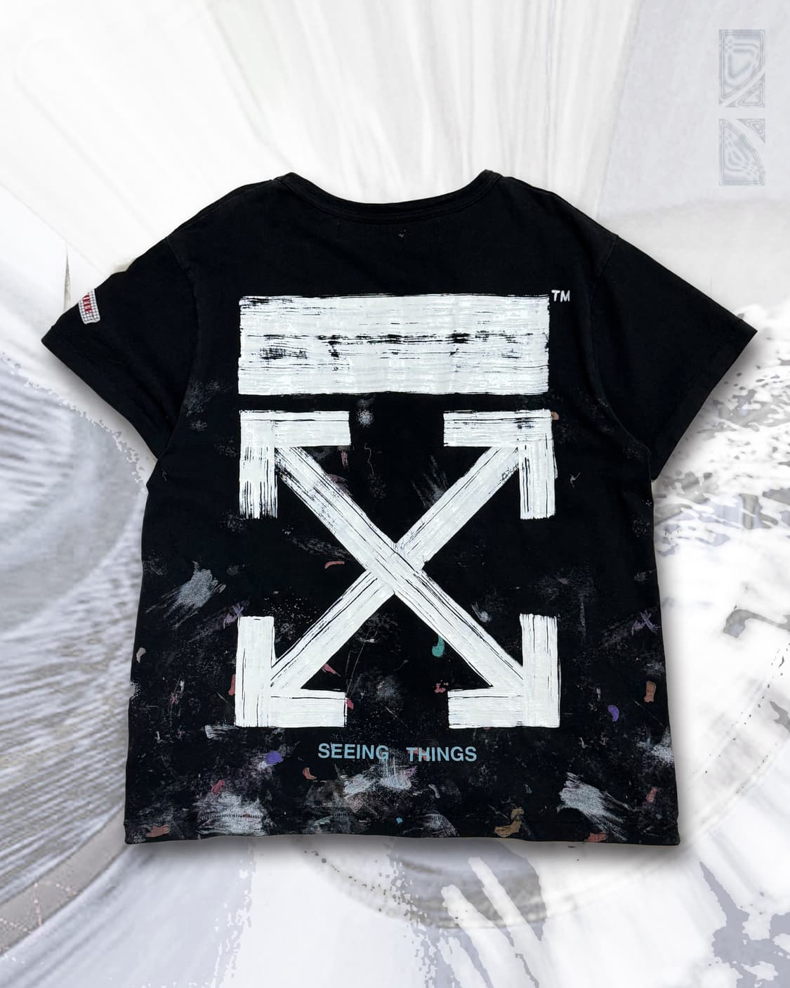 OFFWHITE 갤럭시 에로우 티셔츠 XS 상품이미지2