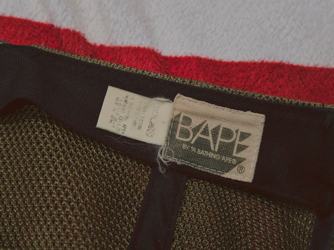 베이프 카우스 매쉬캡 볼캡 상품이미지5