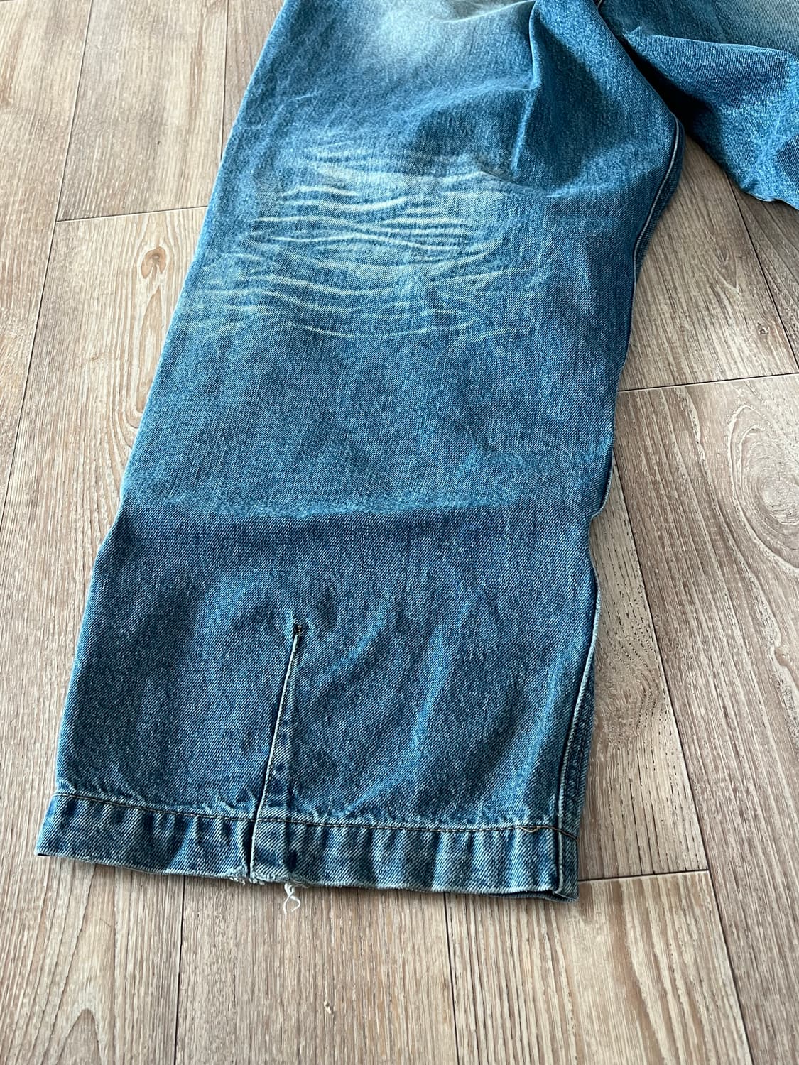 Etce 워시드 배기진 상품이미지3