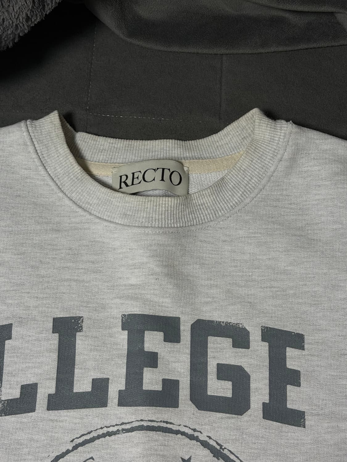 렉토 recto LLEG 로고 스웨터 상품이미지3