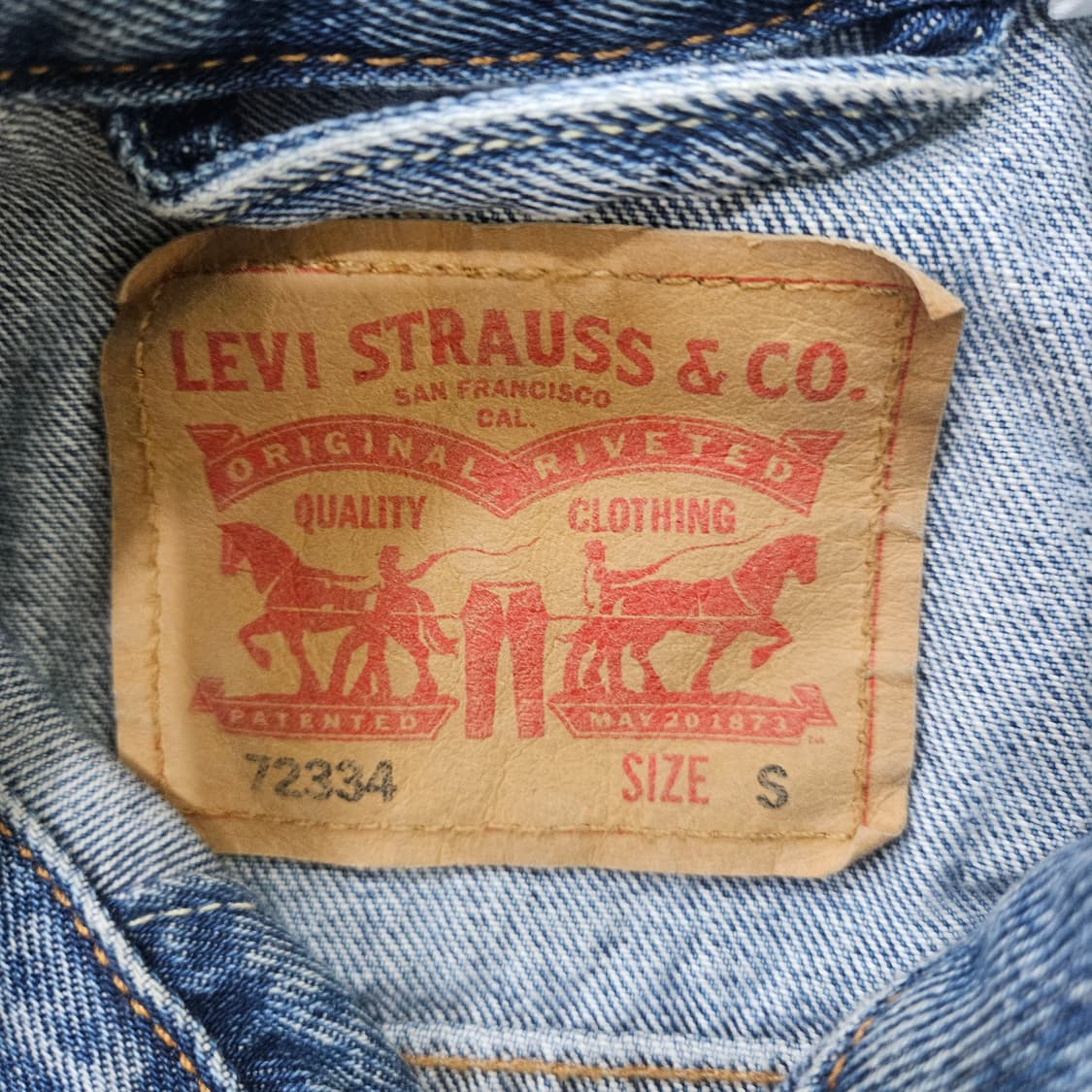 S 리바이스 여성 트러커 데님 자켓 0316Y 상품이미지3