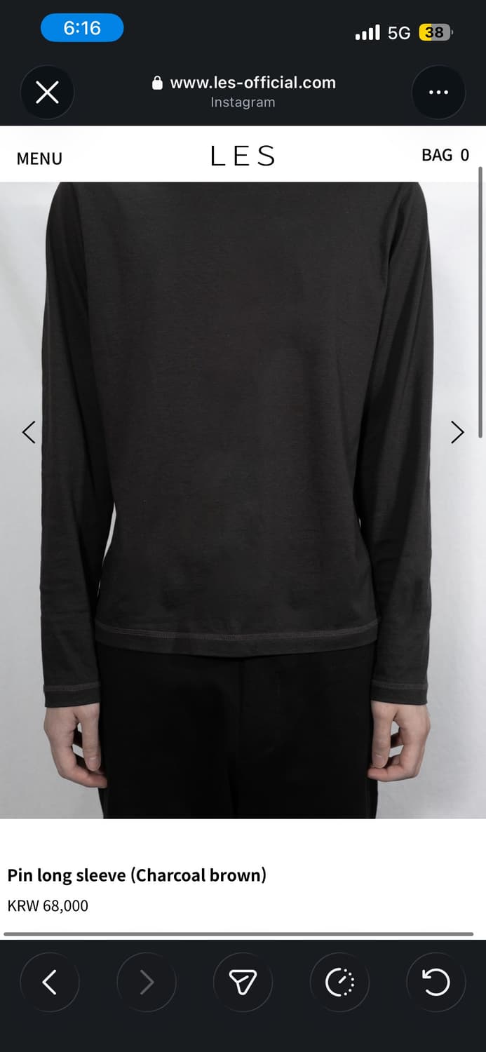 Les Pin long sleeve 상품이미지1