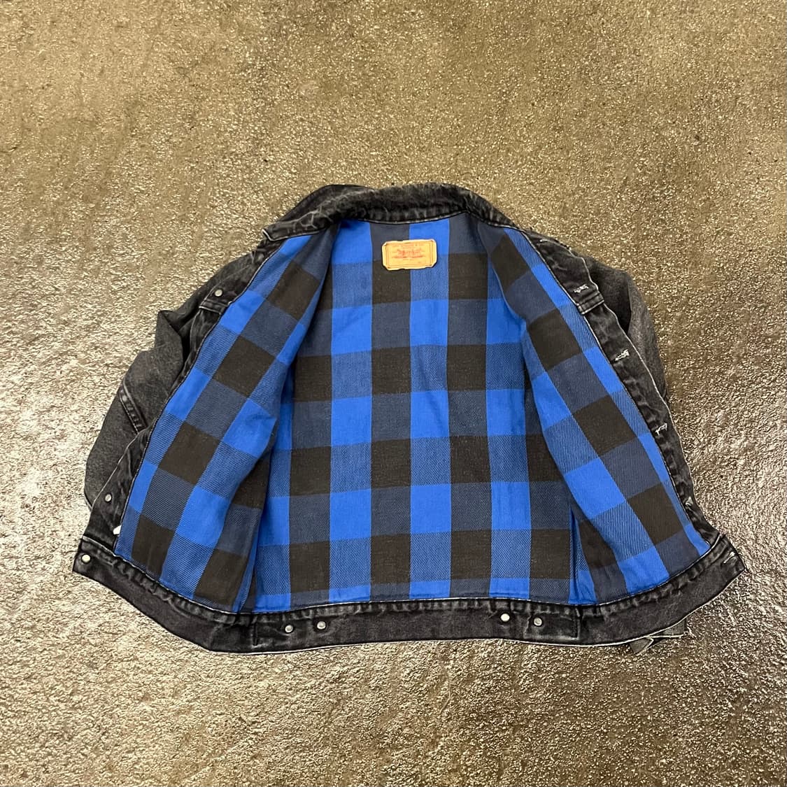 80s USA Levis 데님 트러커 자켓 (90) 상품이미지4