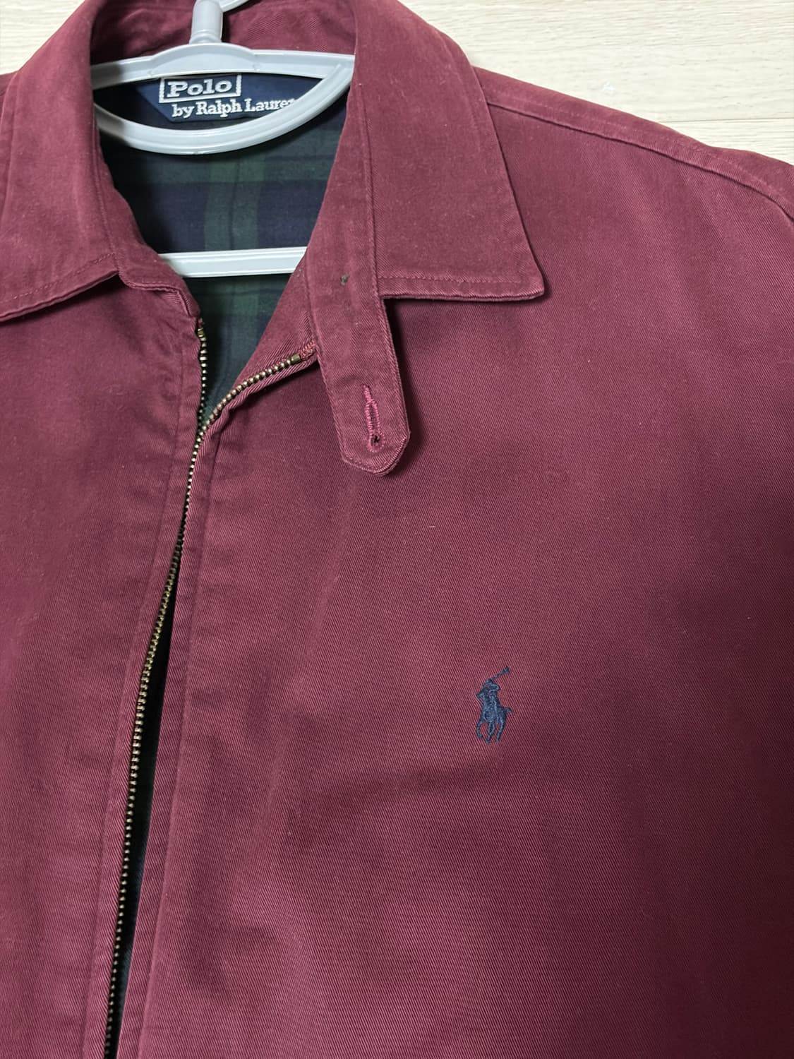 폴로랄프로렌 버건디 자켓 상품이미지4