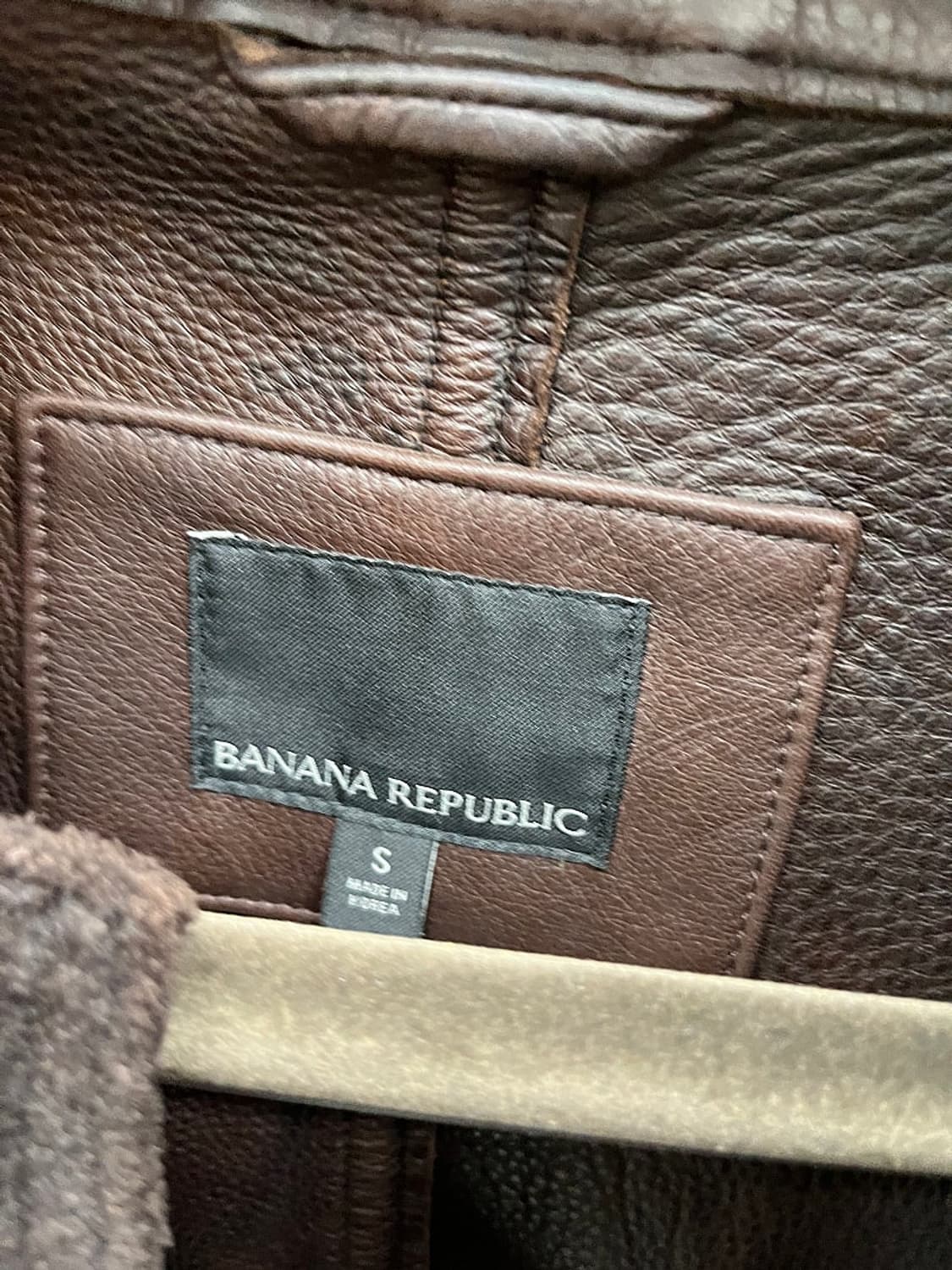 100) 바나나리퍼블릭 신형 스웨이드 필드자켓  상품이미지4