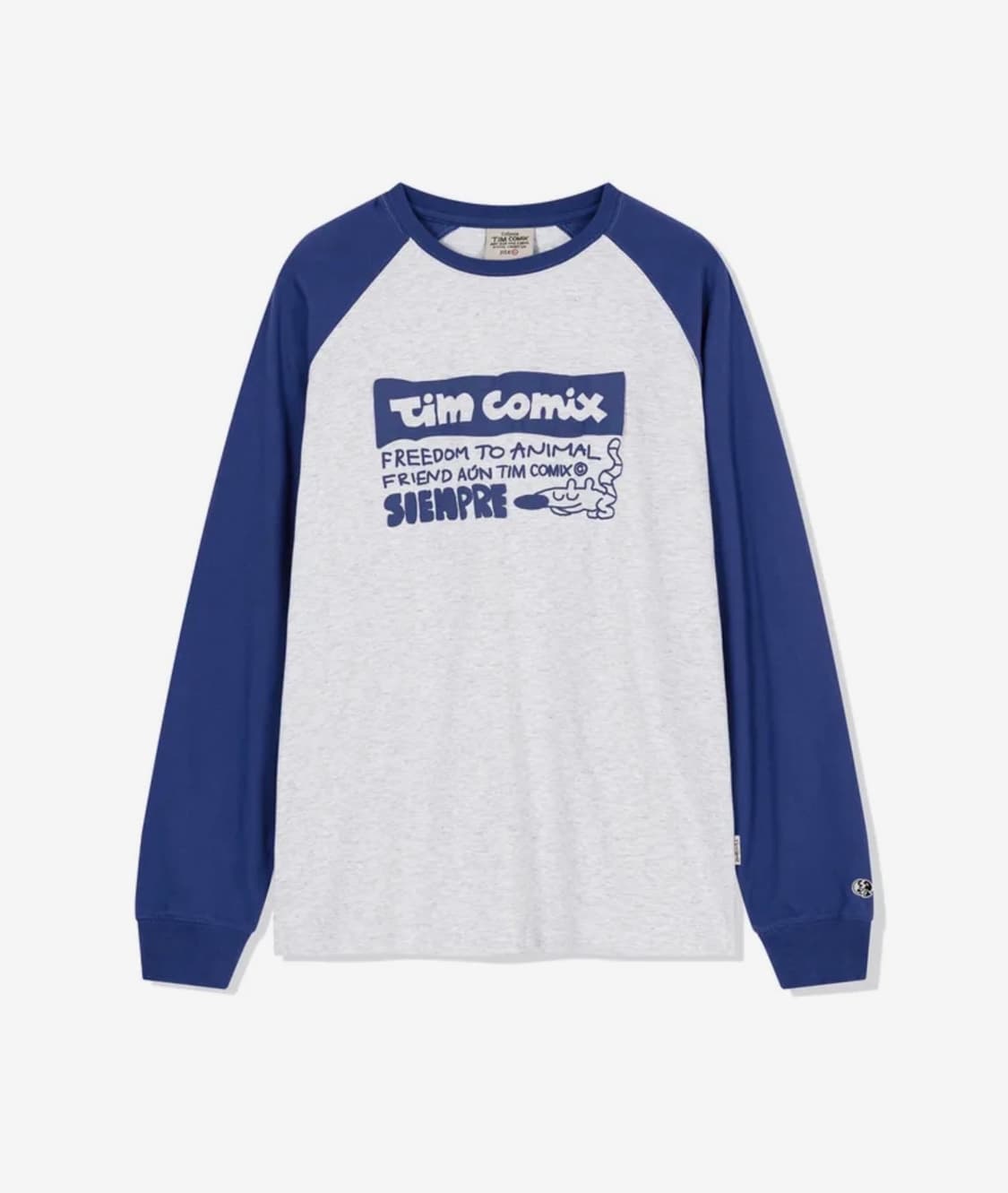 [팀코믹스] 시엠프레 애니멀 래글런 롱슬리브 상품이미지1