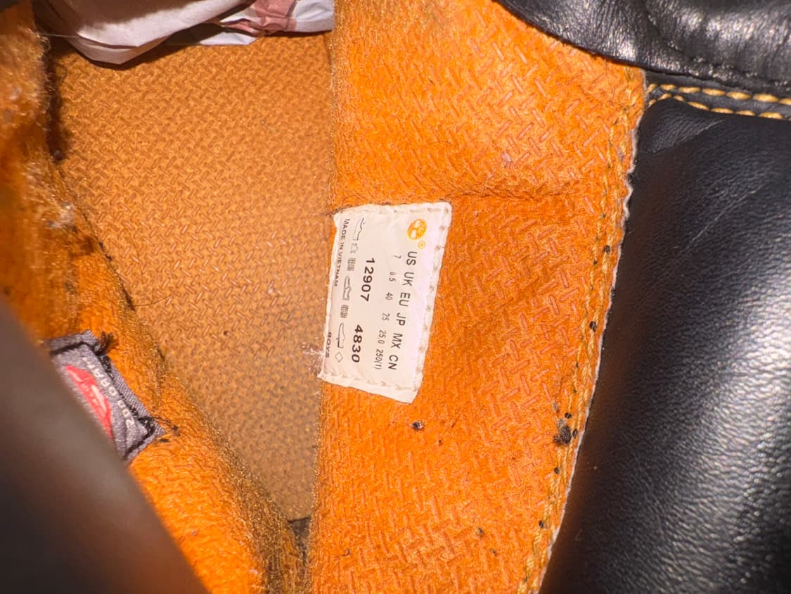 팀버랜드 6인치 워커 부츠 블랙 250 상품이미지7