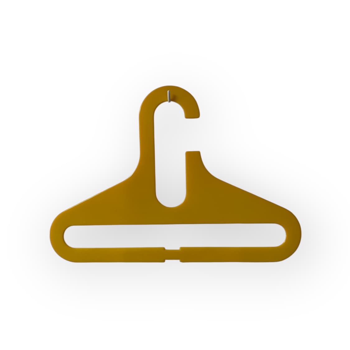 B&G NYC 1970s Yellow Plastic Clothes 행거 상품이미지1