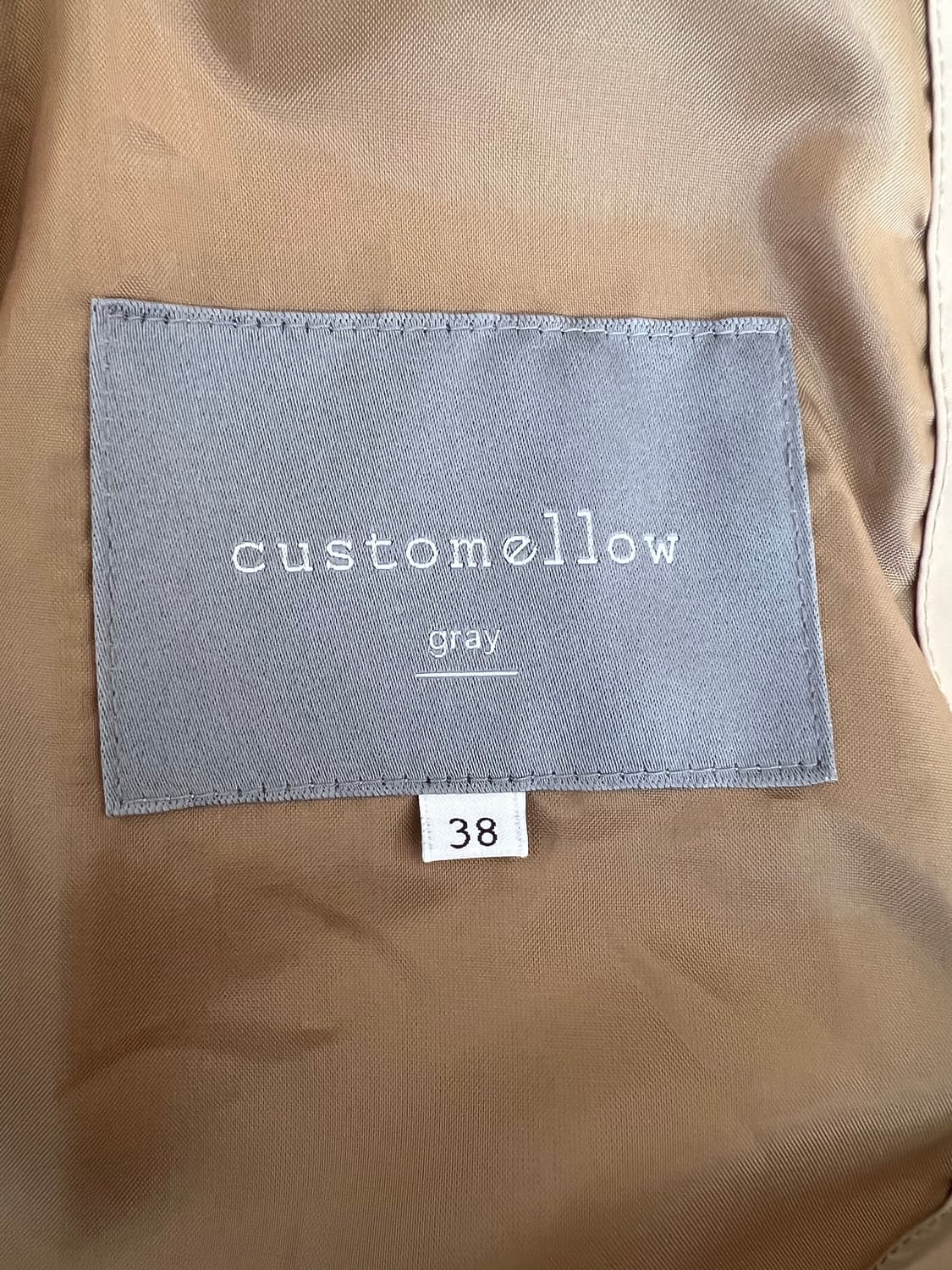 커스텀멜로우 남성 베이지 맥코트  상품이미지6