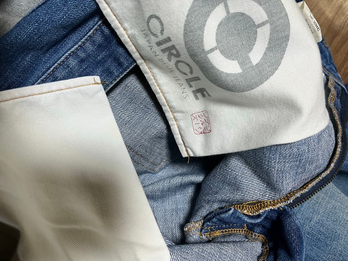 Japn Blue J504 Circle 12.5oz  Selvedge 상품이미지6