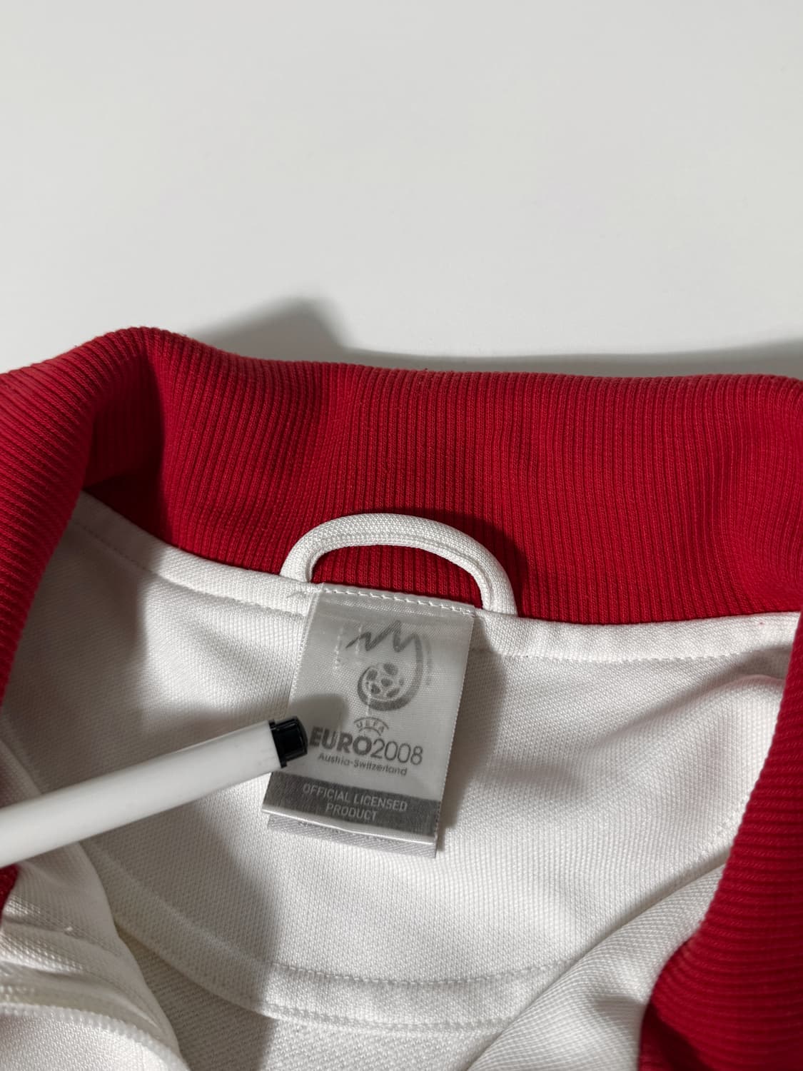 아디다스 루즈핏 코르도바 유로2008 흰 빨 트랙 져지 상품이미지5