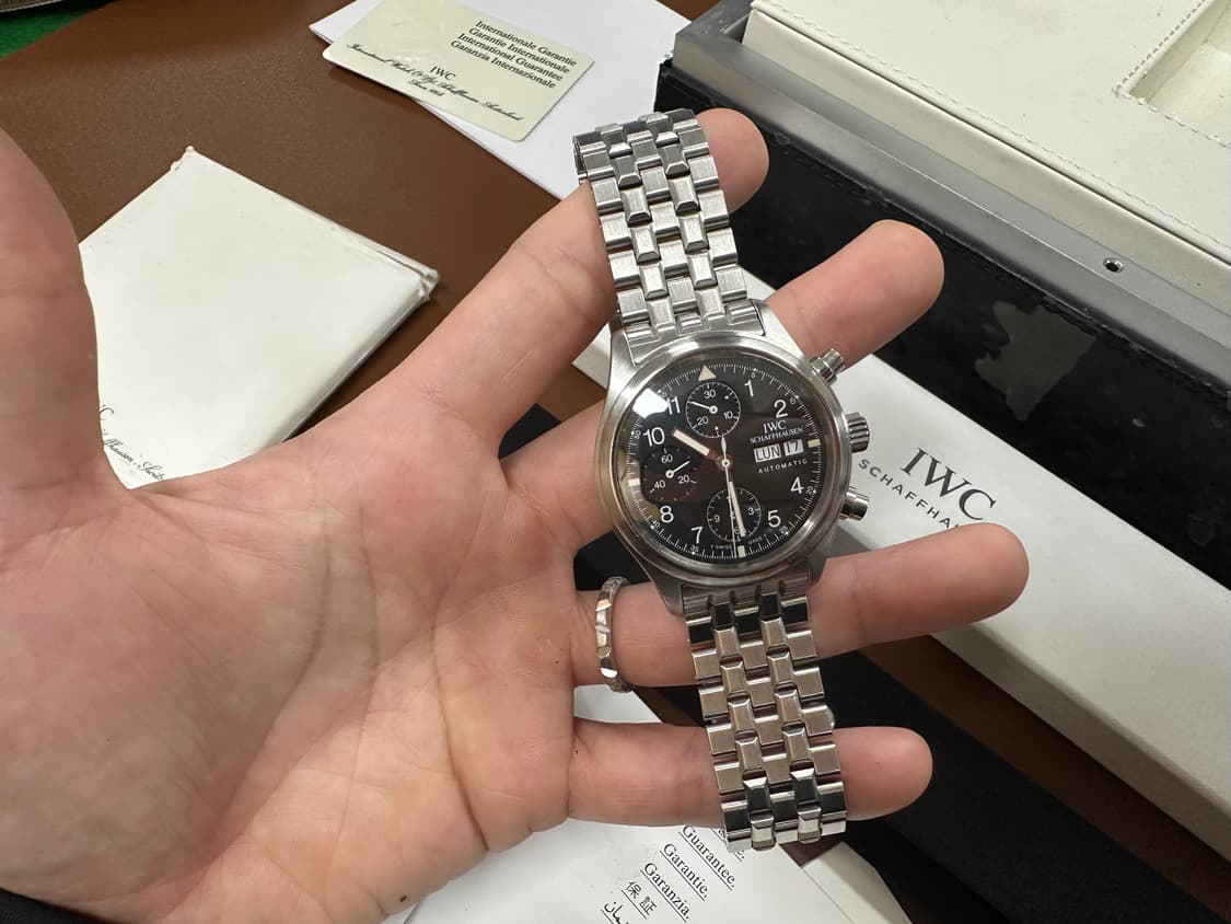 IWC 파일럿 크로노그래프 iwc3706 상품이미지5