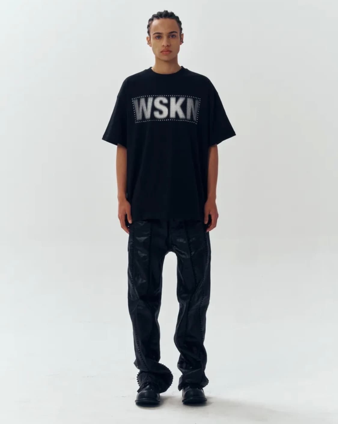 웨스켄 소투스 라인 코티드 팬츠(블랙) 상품이미지5