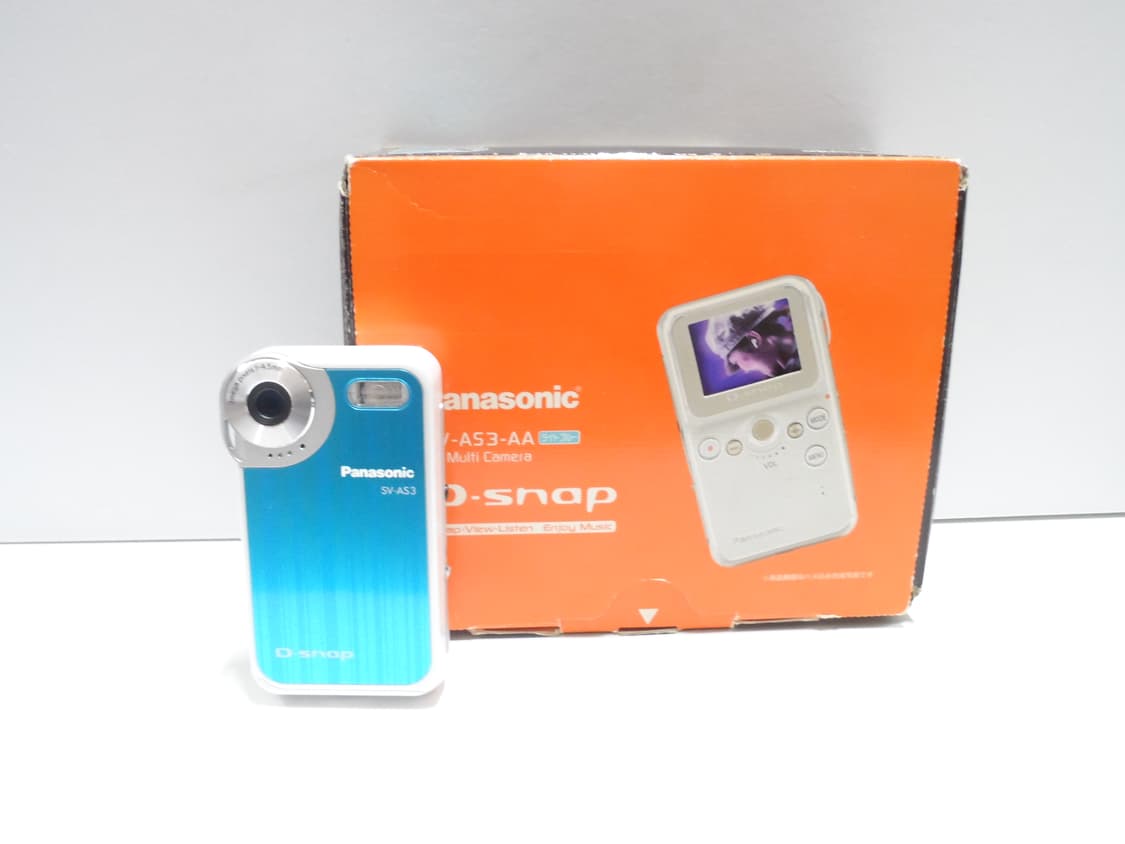 파나소닉 디스냅D-snap SV-AS3 캠코더 디카 상품이미지1