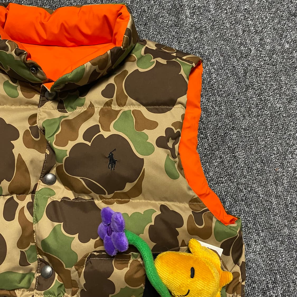 🌊Polo Duck-camo Reversible padded vest 상품이미지4