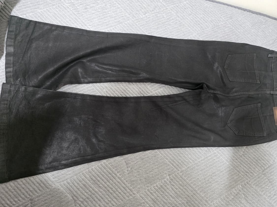 어웬드 왁스데님 플레어진 상품이미지1