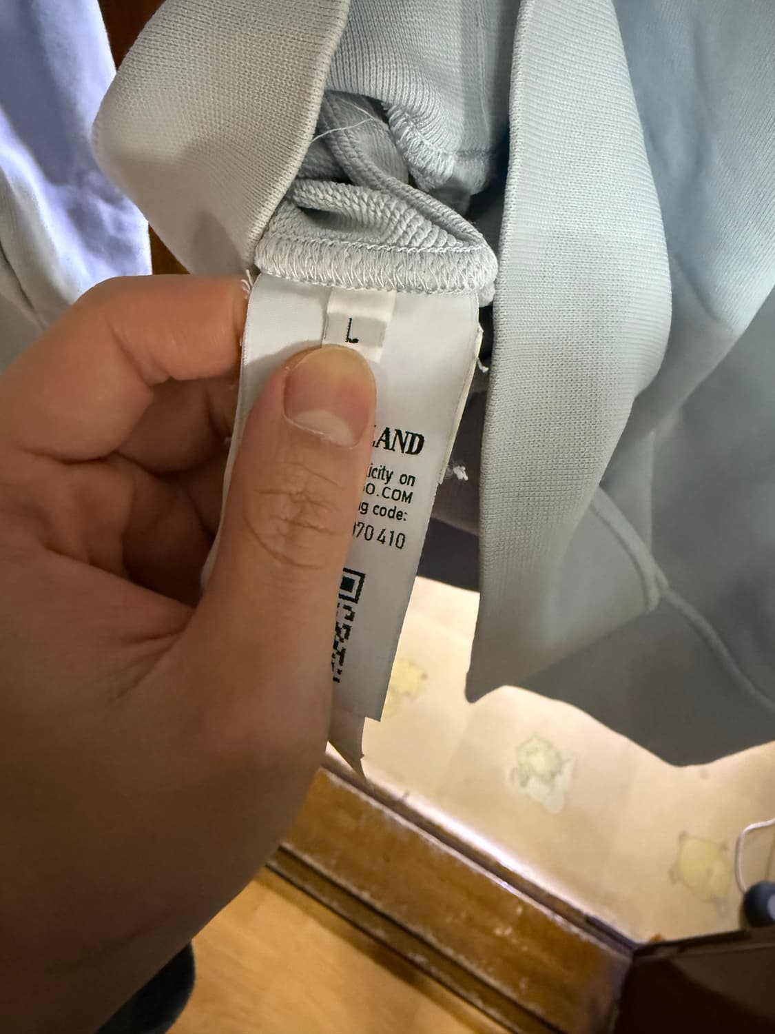 안냐세요 스톤아일랜드 sss급 스카이 맨투맨 L사이즈 판매합니다(정품) 상품이미지5